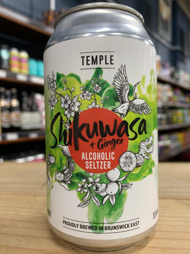 Temple Shikuwasa & Ginger Seltzer