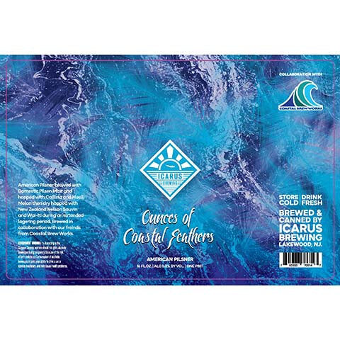 Icarus Ounces of Coastal Feathers