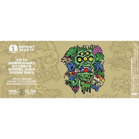 Imprint 51ft Anniversary Bourbon Barrel Aged Dream Bars