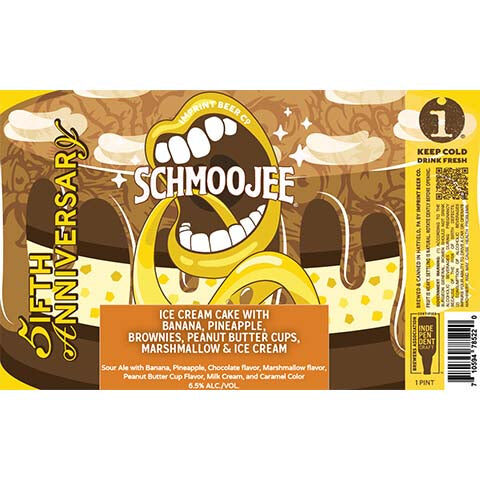Imprint 51ft Anniversary Schmoojee Ice Cream Cake