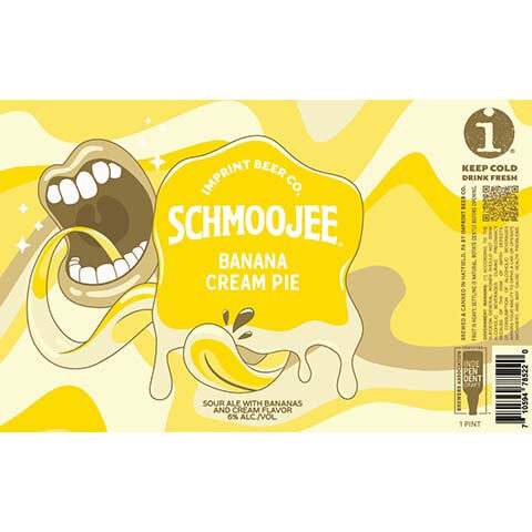 Imprint Beer Schmoojee Banana Cream Pie Sour Ale