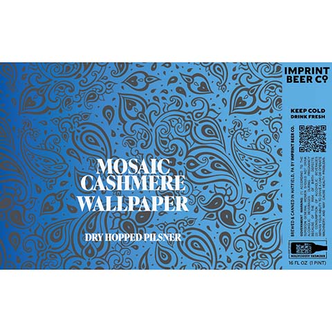 Imprint Mosaic Cashmere Wallpaper