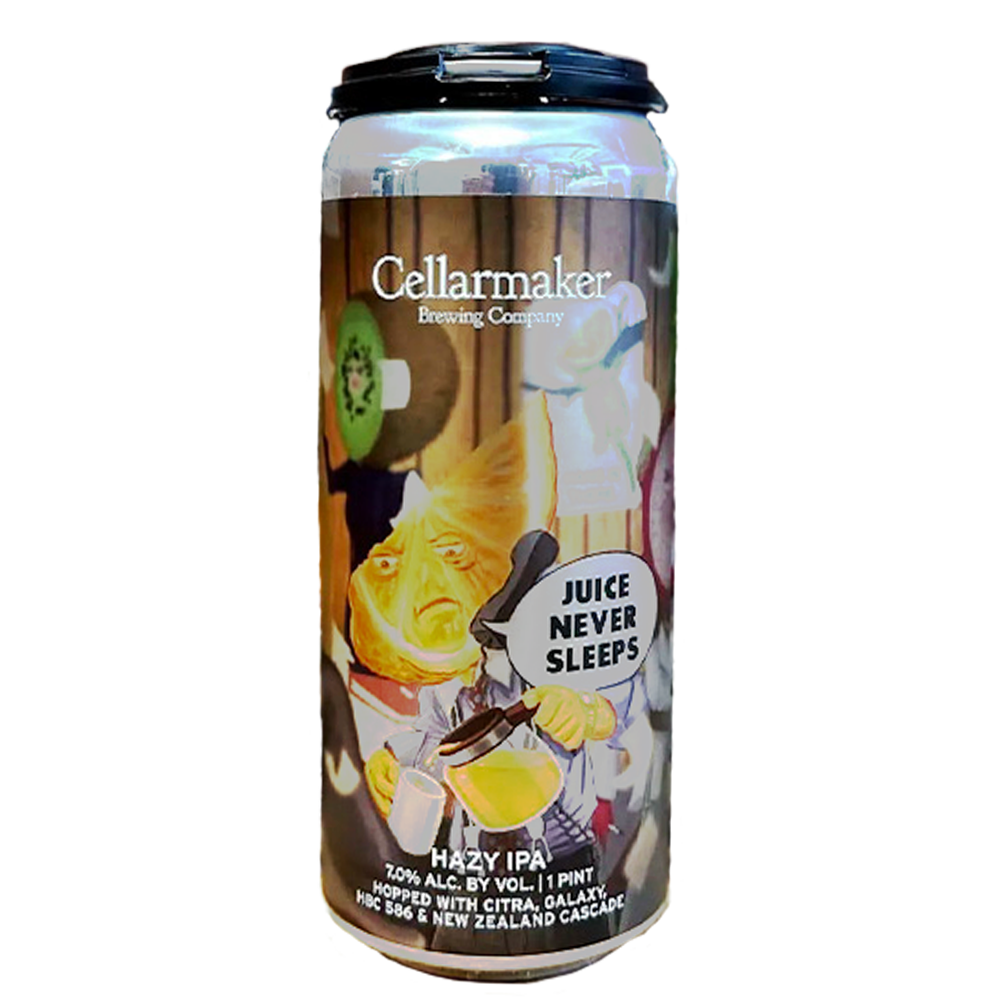 Cellarmaker Brewing Juice Never Sleeps Hazy IPA / ジュース ネバー スリープス