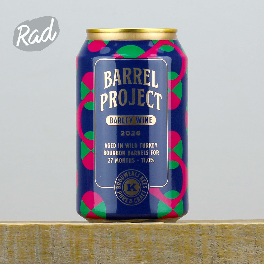 Kees Barrel Project 2026 Barley Wine Aged In Wild Turkey Barrels