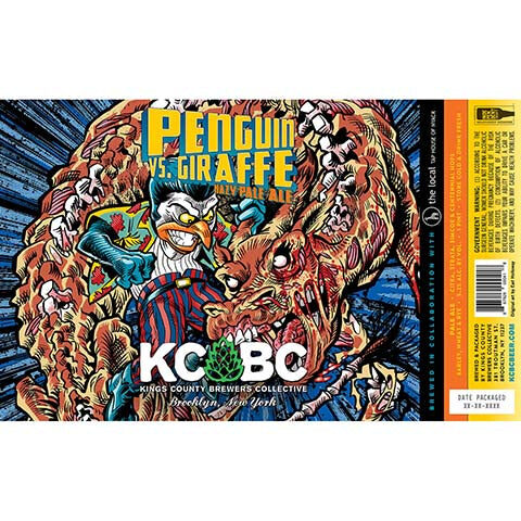 Penguins vs. Giraffe Hazy
