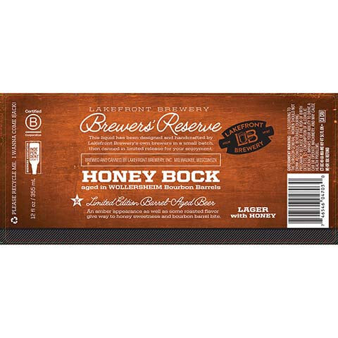 Lakefront Honey Bock