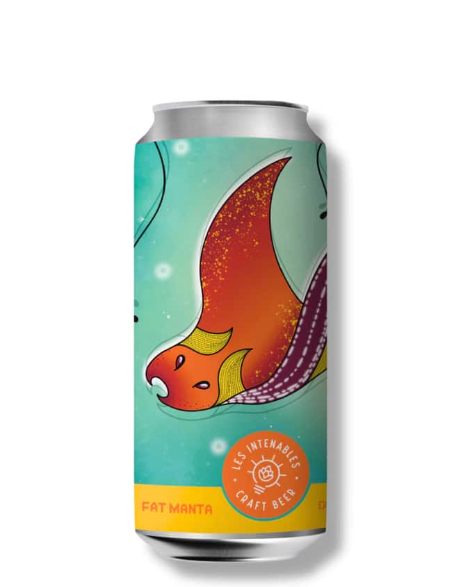 Bière Les Intenables - Fat Manta - Triple NEIPA