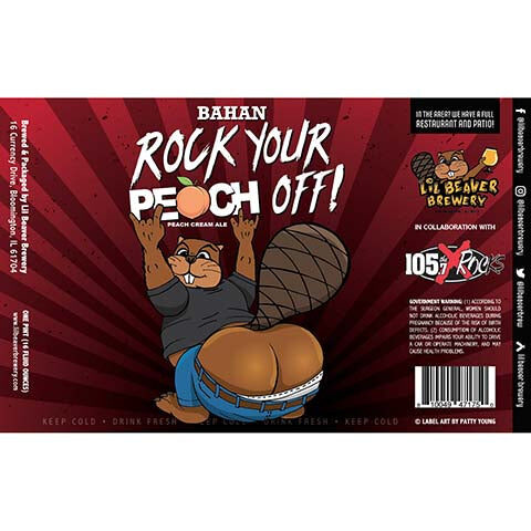 Lil Beaver Bahan Rock Your Peach Off!