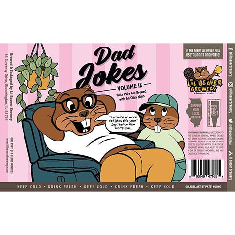 Lil Beaver Dad Jokes Volume IX