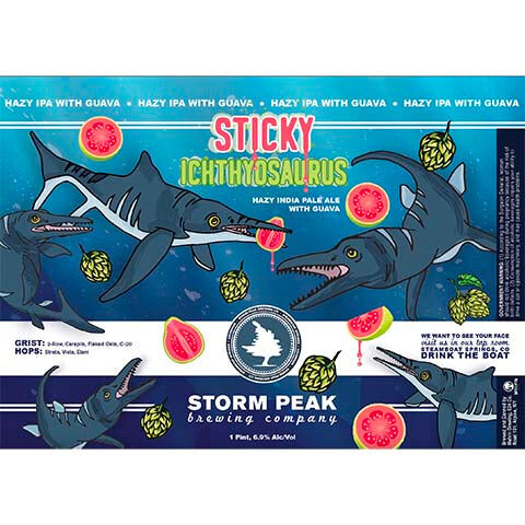 Melvin Sticky Ichthyosaurus