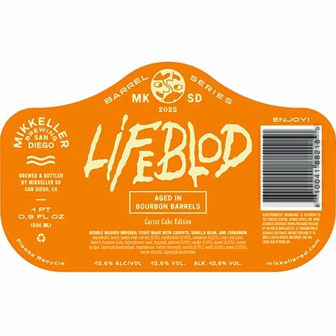 Lifeblod Carrot Cake Edition