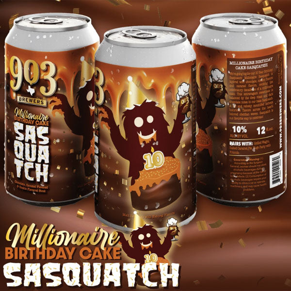 903 Brewers Millionaire Birthday Cake Sasquatch / ミリオネア バースデーケーキ サスクァッチ