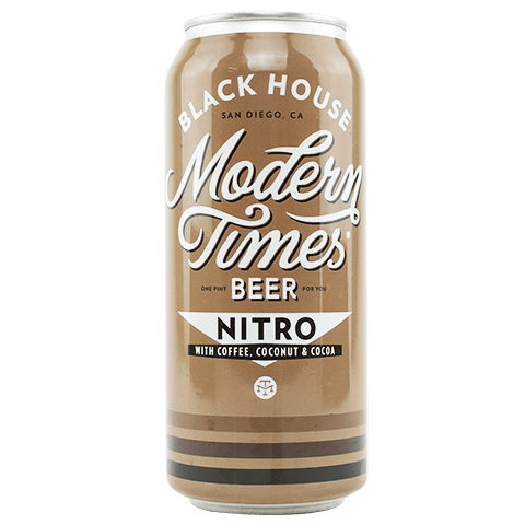 Modern Times Nitro Black House With Coffee, Coconut & Cocoa