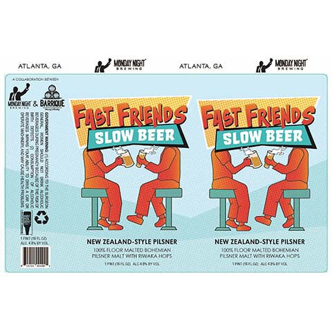 Monday Night Fast Friends Slow Beer New Zealand