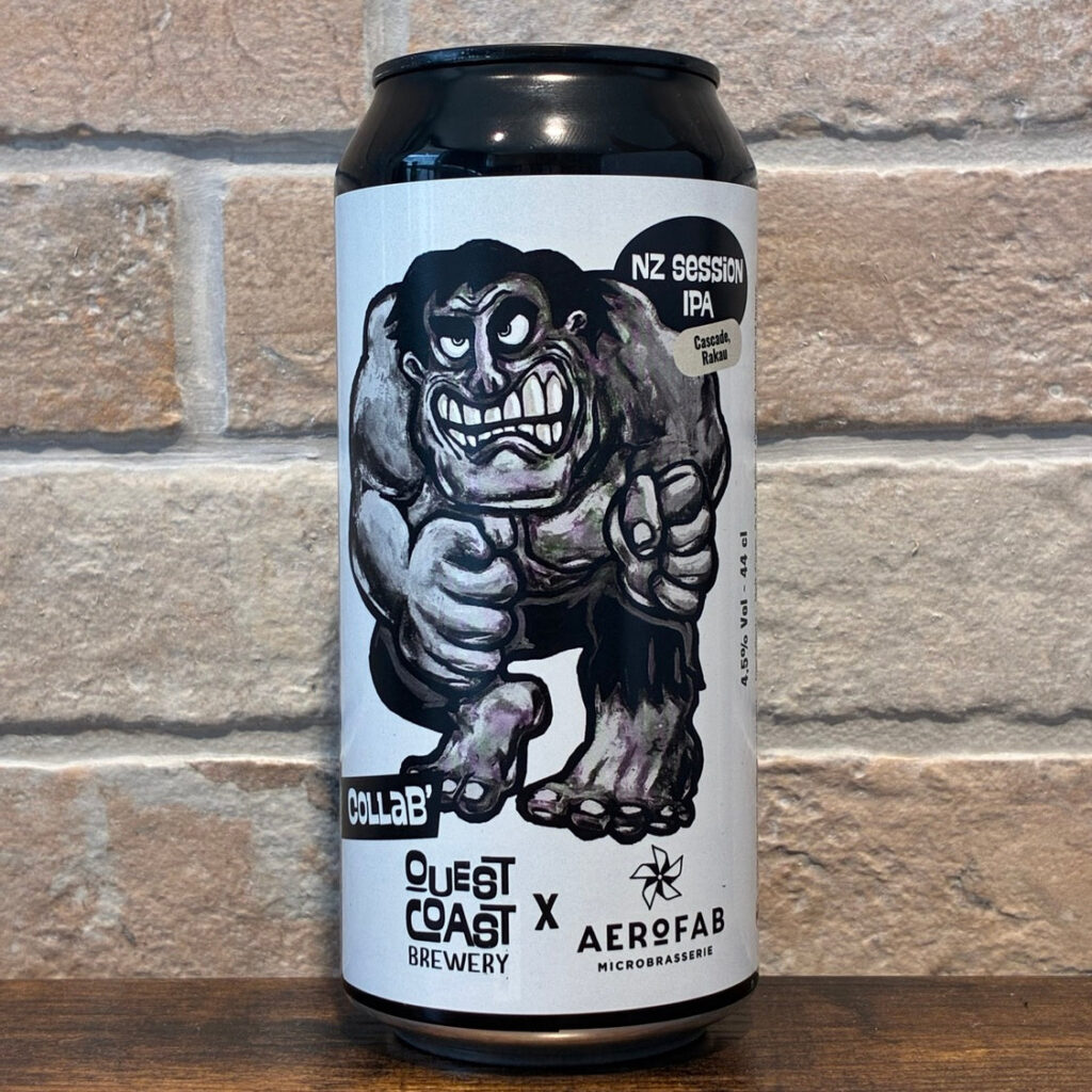 NZ Session IPA 4,5% - Ouest Coast Brewery X AERoFAB