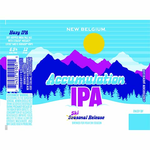 New Belgium Accumulation Ski