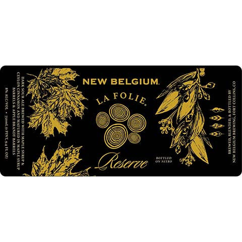 New Belgium La Folie Dark Sour Ale