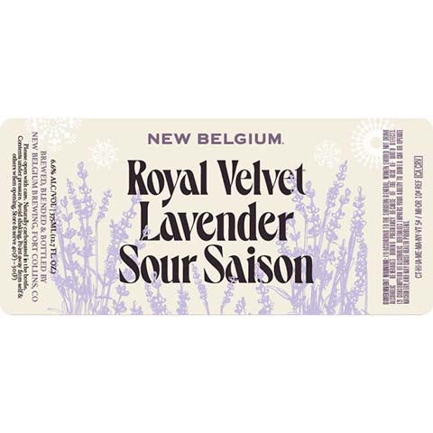 New Belgium Royal Velvet Lavender
