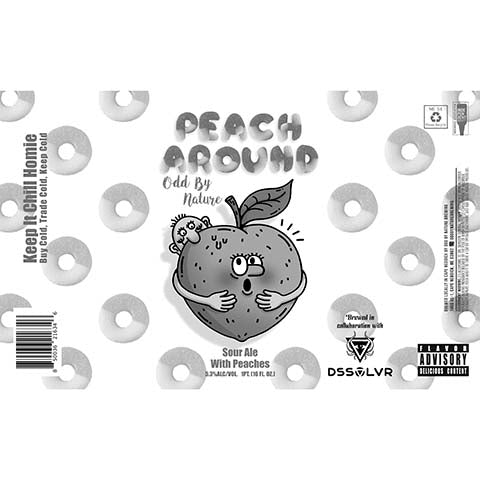 Odd By Nature Peach Around Sour Ale