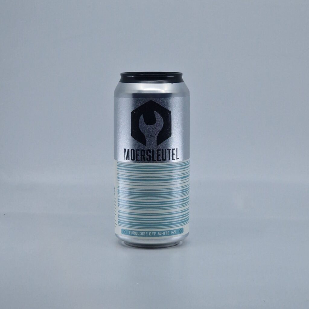 x Pinta Barrel Barcode Turquoise Off-White
