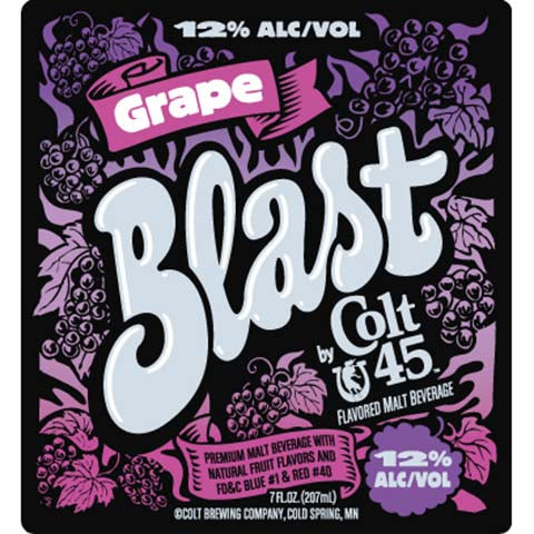 Pabst Blast by Colt 45 Grape