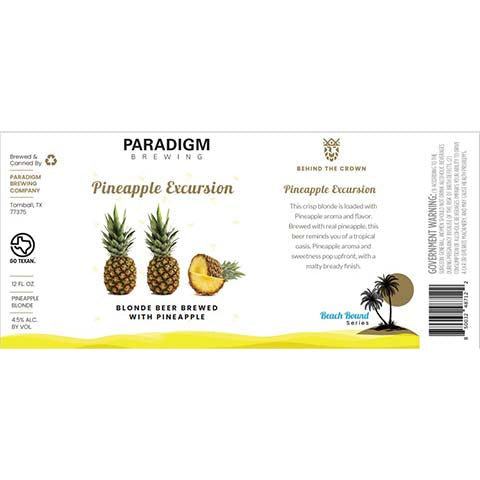 Paradigm Pineapple Excursion