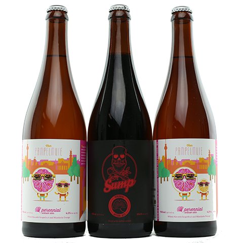 Perennial Sump Imperial Coffee Stout / Von Pampelmuse 3PK