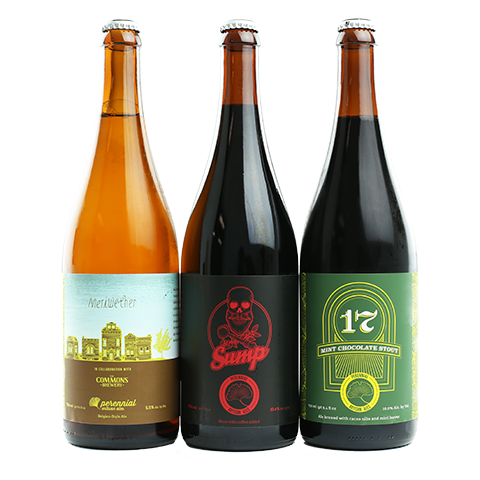Perennial Sump Imperial Coffee Stout / 17 Mint Chocolate Stout / Meriwether 3PK