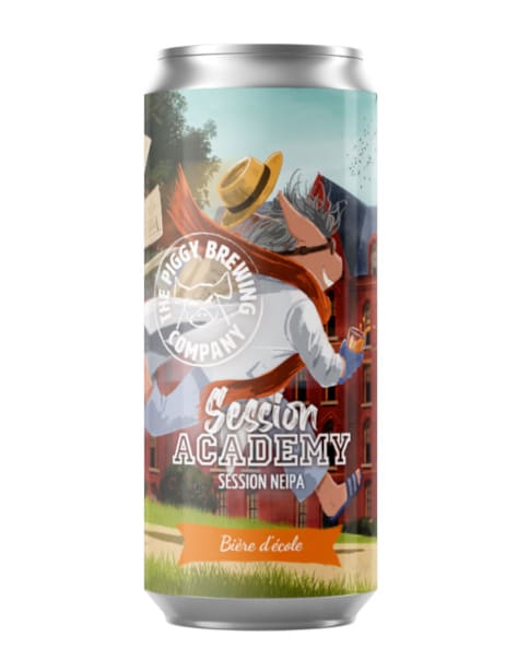 Bière Piggy brewing - session academy- neipa