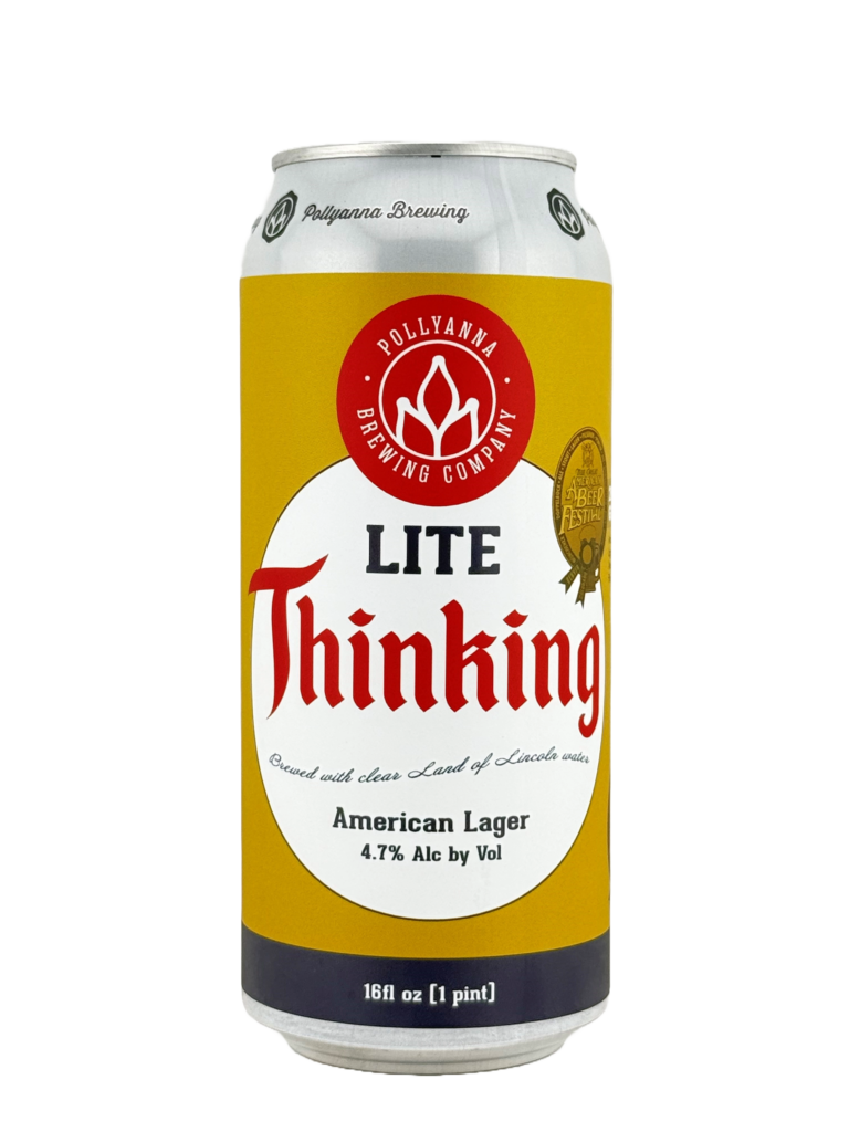 Lite Thinking Lager - 16oz