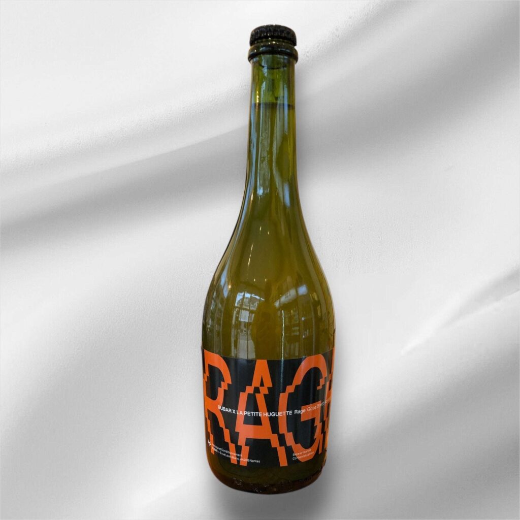 Rage Gose Brett Abricot 4,5% - Bubar X La P'tite Huguette