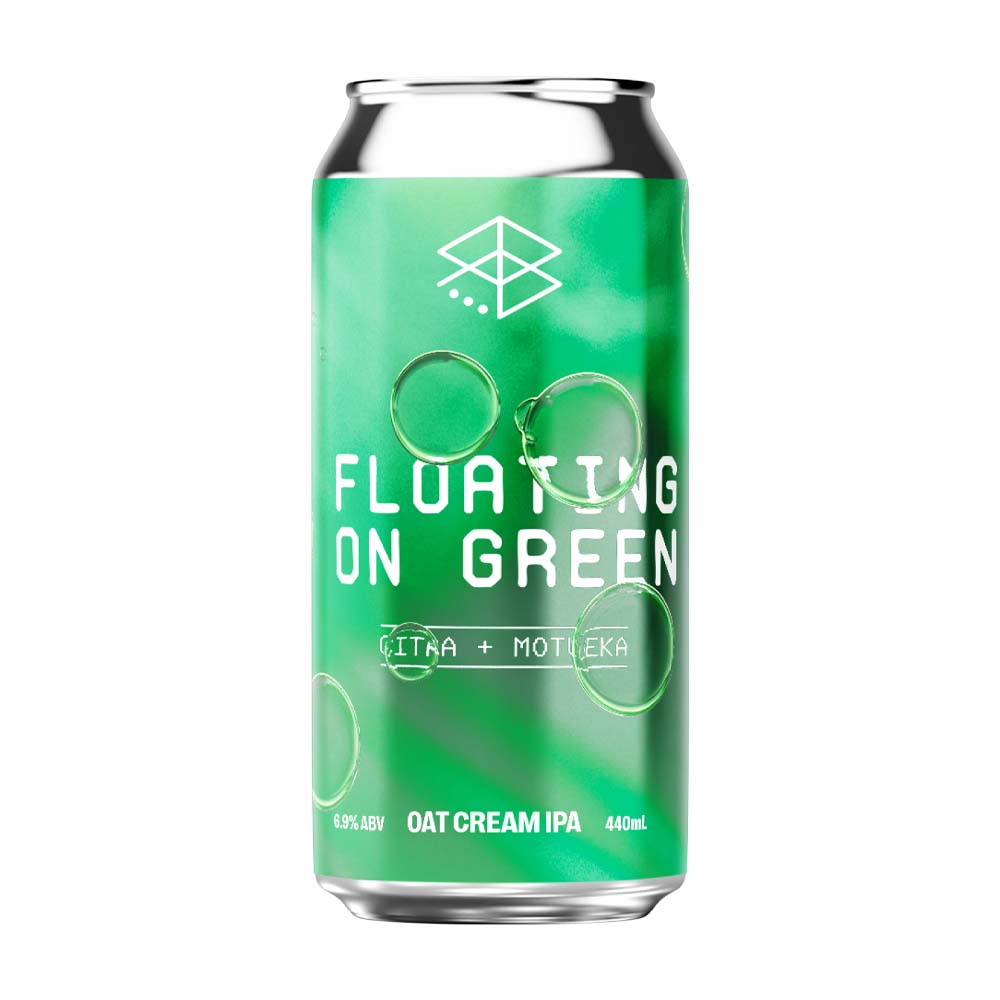 Floating On Green: Citra & Motueka - Oat Cream