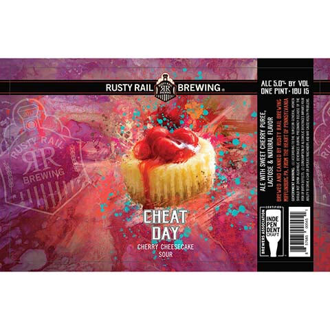 Rusty Rail Cheat Day Cherry Cheesecake
