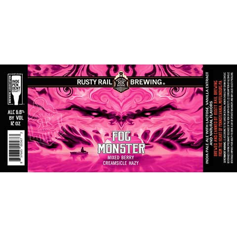 Rusty Rail Fog Monster Mixed Berry Creamsicle