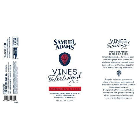Vines Intertwines Sangria-Style Ale