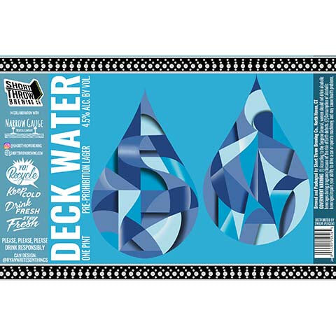 Short Throw Deck Water