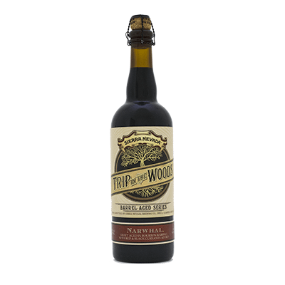 Sierra Nevada Trip in the Woods Narwhal Imperial Stout Aged in Bourbon Barrels w/Red and Black Currants