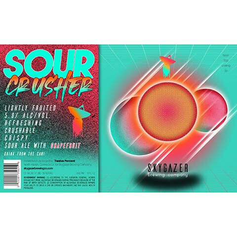 Skygazer Sour Crusher Grapefruit Sour Ale