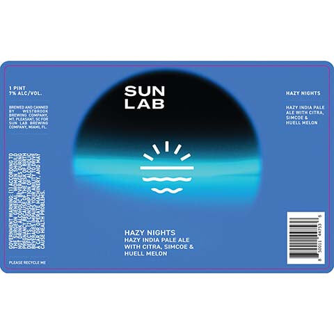 Sun Lab Hazy Nights