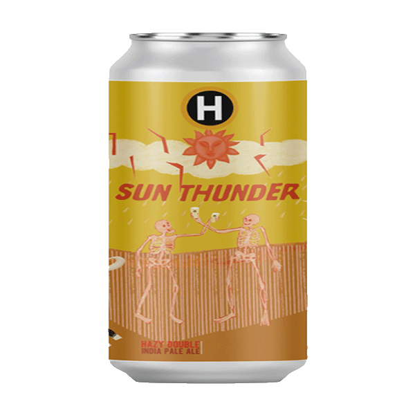 Hinterland Sun Thunder Double Hazy IPA / サン・サンダー・ダブル・ヘイジー・アイピーエー