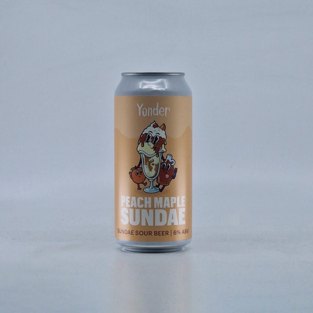 Peach Maple Sundae