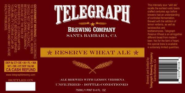 Telegraph Reserve Wheat