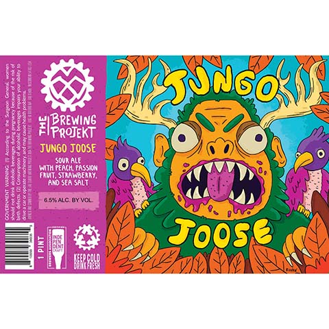 Jungo Joose Peach, Passion Fruit, Strawberry, And Sea Salt Sour Ale