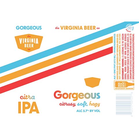 The Virginia Beer Gorgeous Citra