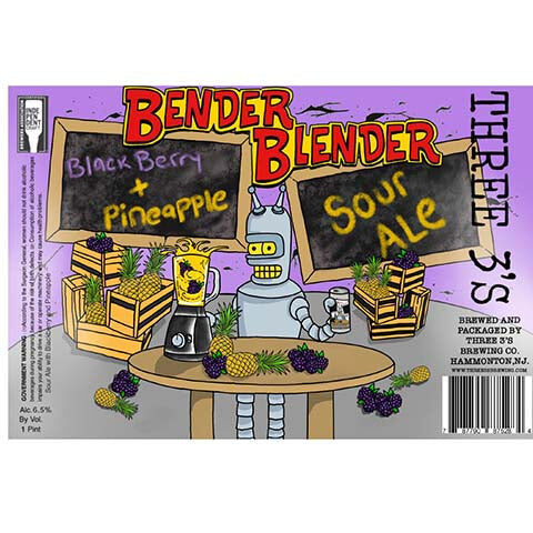 Three 3's Bender Blender