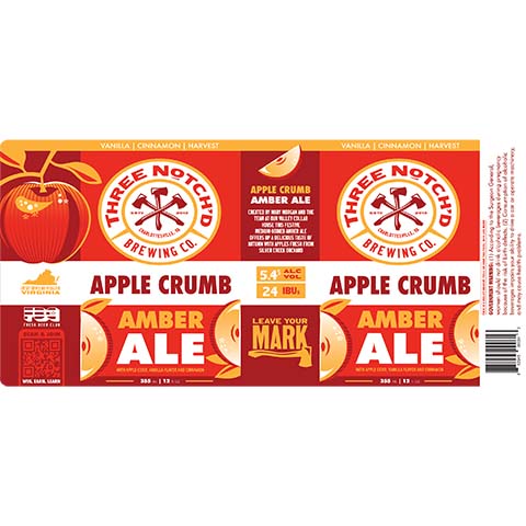 Three Notch'd Apple Crumb