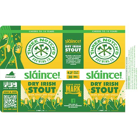 Three Notch'd Slaince Dry