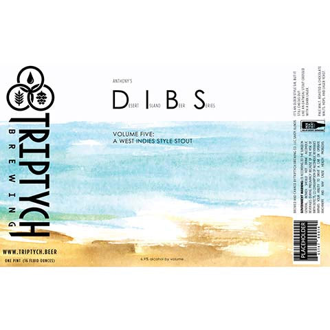 Triptych Dearest Island Beer Series Volume 5