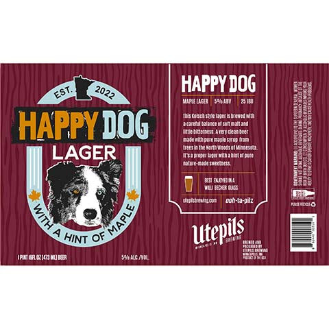Utepils Happy Dog