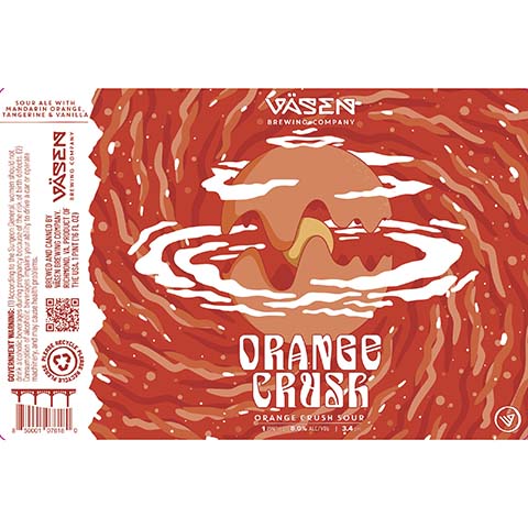 Vasen Orange Crush